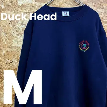 USA제 90s Duck Head 맨투맨 사이즈M 네이비
