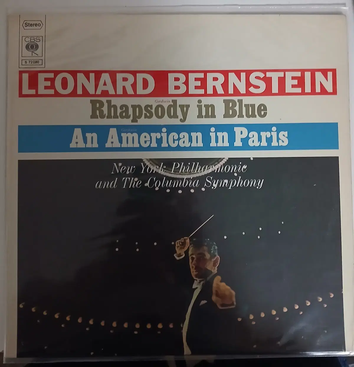 Leonard Bernstein, New York Philharmonic / Rhapsody In Blue / An American In Paris (Germany LP)