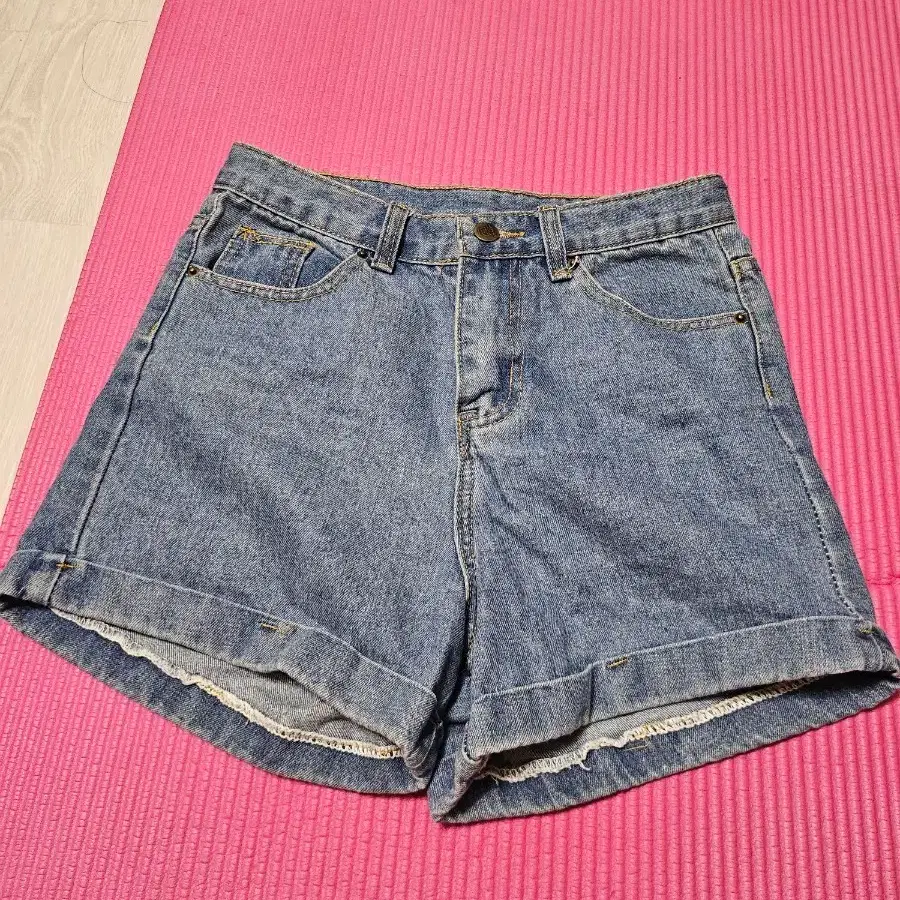 데님 숏팬츠 S