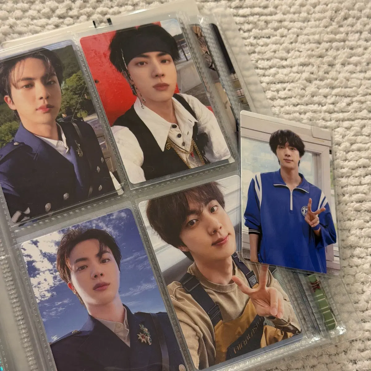 BTS 방탄소년단 Jin 석진 포토폴리오 포카 풀셋 일괄