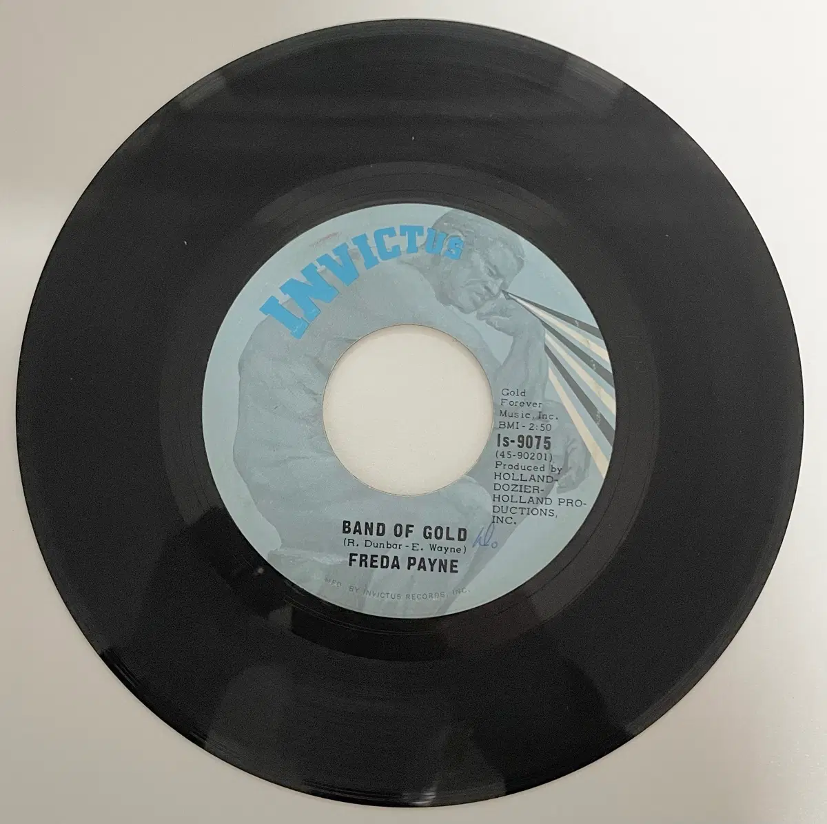 바이닐 Freda Payne 캐나다 초판 7인치 Band Of Gold
