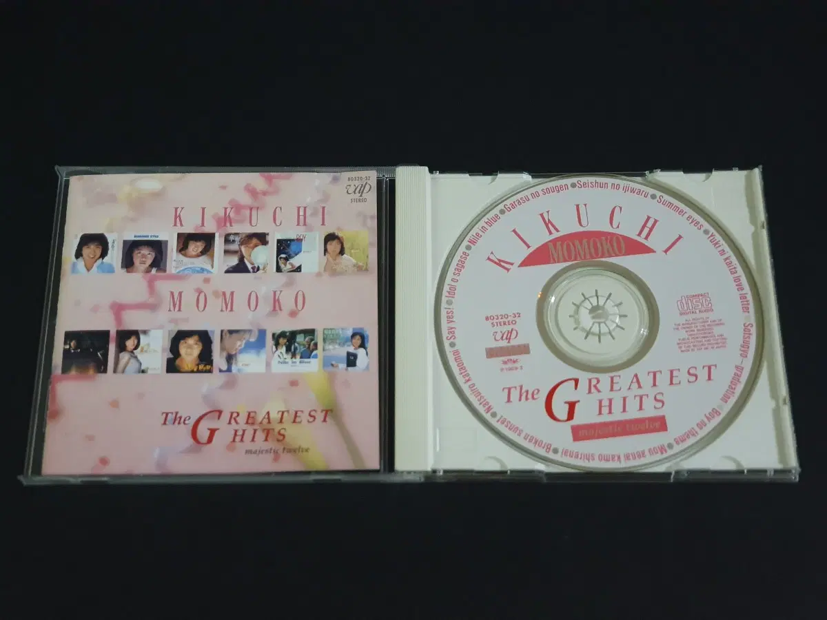 키쿠치 모모코 베스트 앨범 The Greatest Hits 음반 일본 시티팝