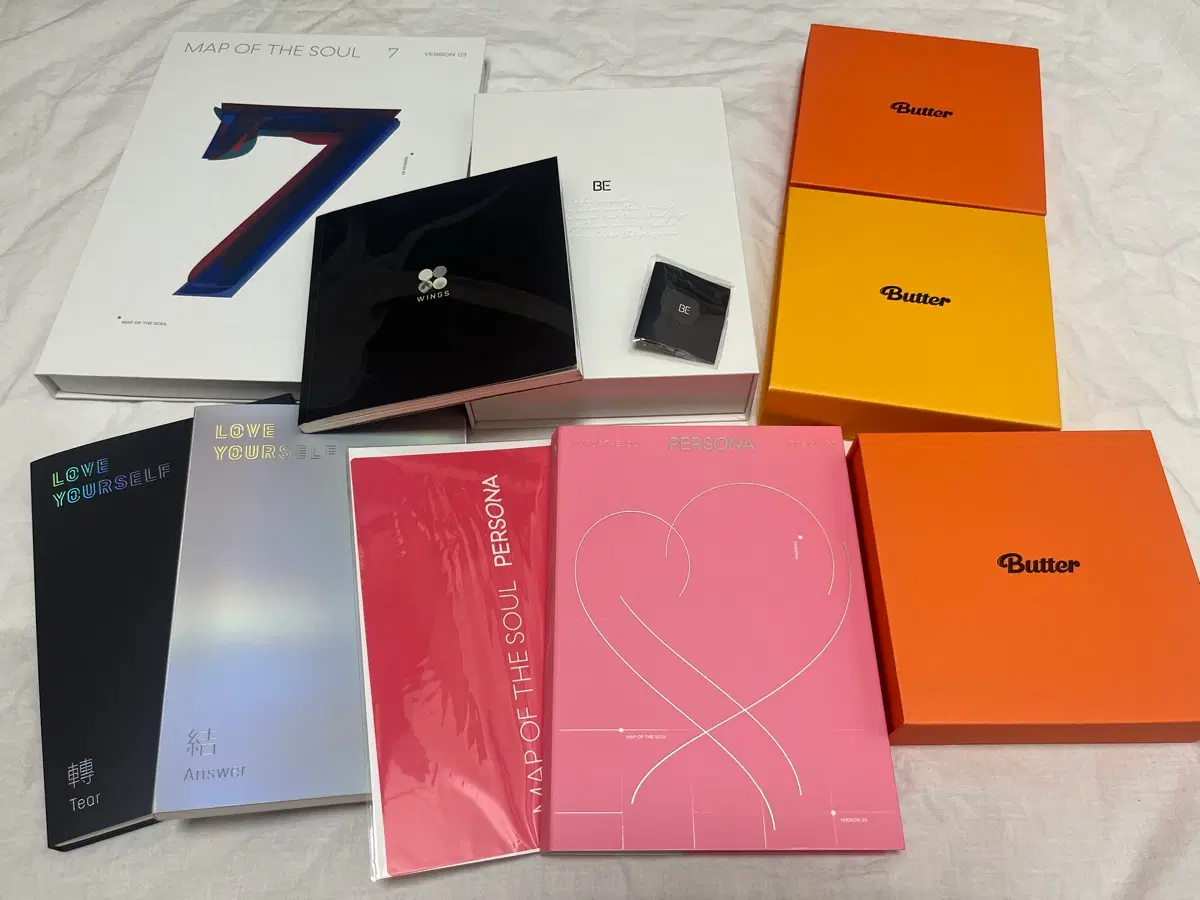 직거래만 가능) 방탄소년단 BTS 앨범 CD 일괄