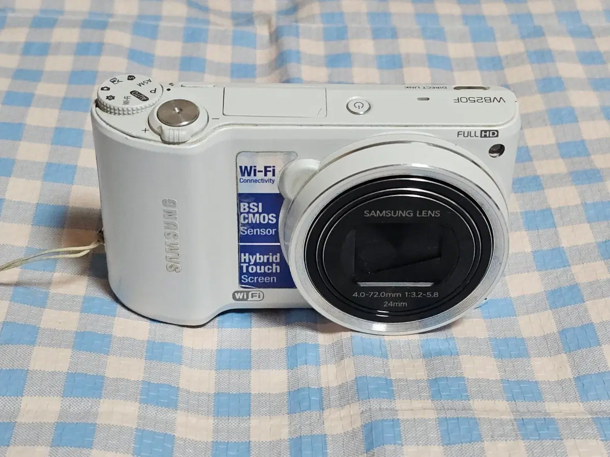 삼성 WB250F 디지털 카메라 화이트