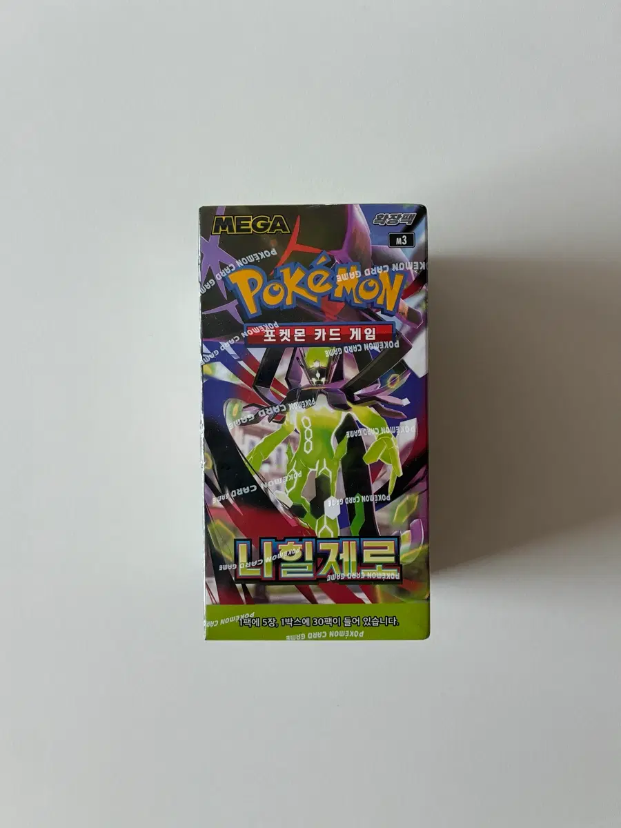 포켓몬 TCG 메가 확장팩 니힐제로 1 박스 (30팩/한글판)