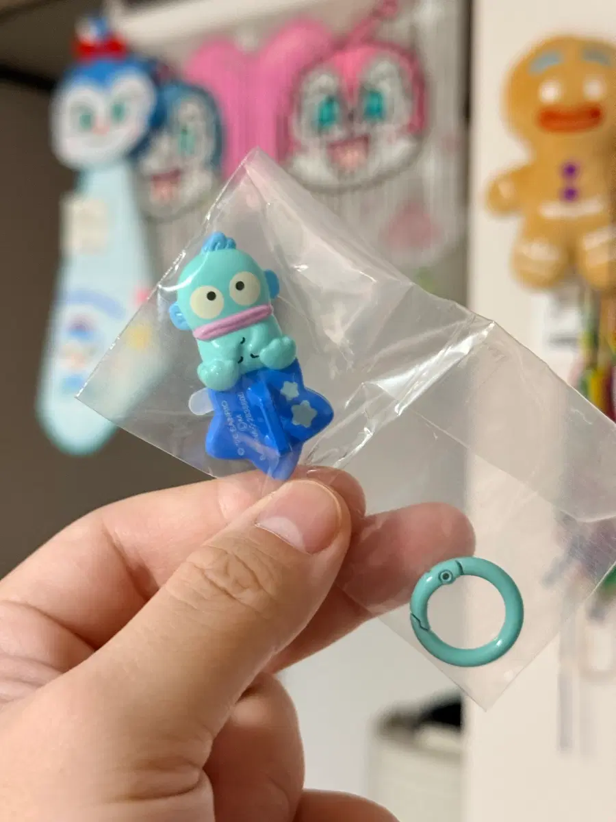 산리오 한교동 키링 가챠