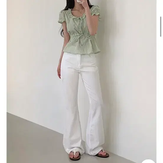 부츠컷 팬츠 M