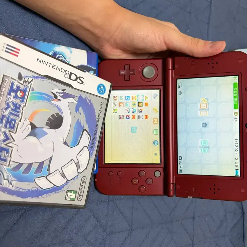 뉴 닌텐도 3ds xl 포켓몬 소울실버 알파사파이어