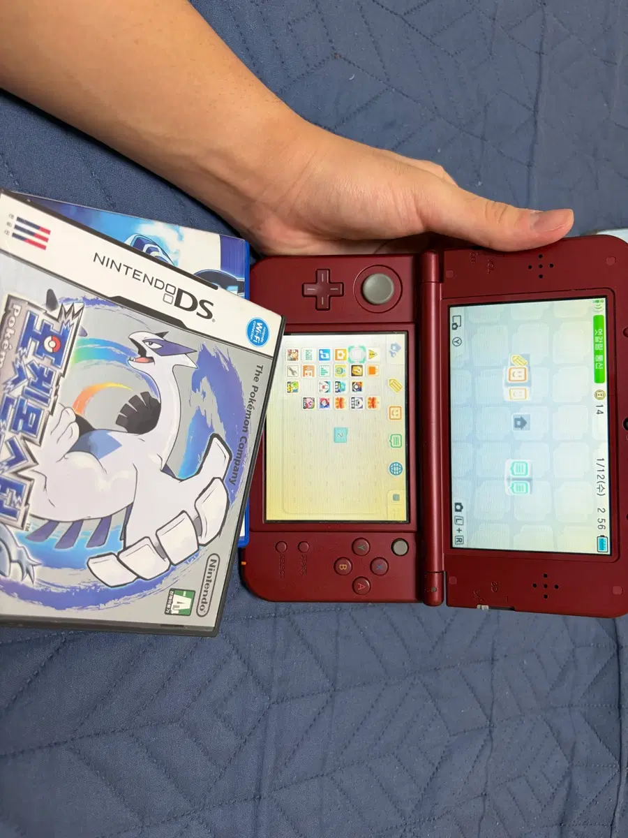 뉴 닌텐도 3ds xl 포켓몬 소울실버 알파사파이어