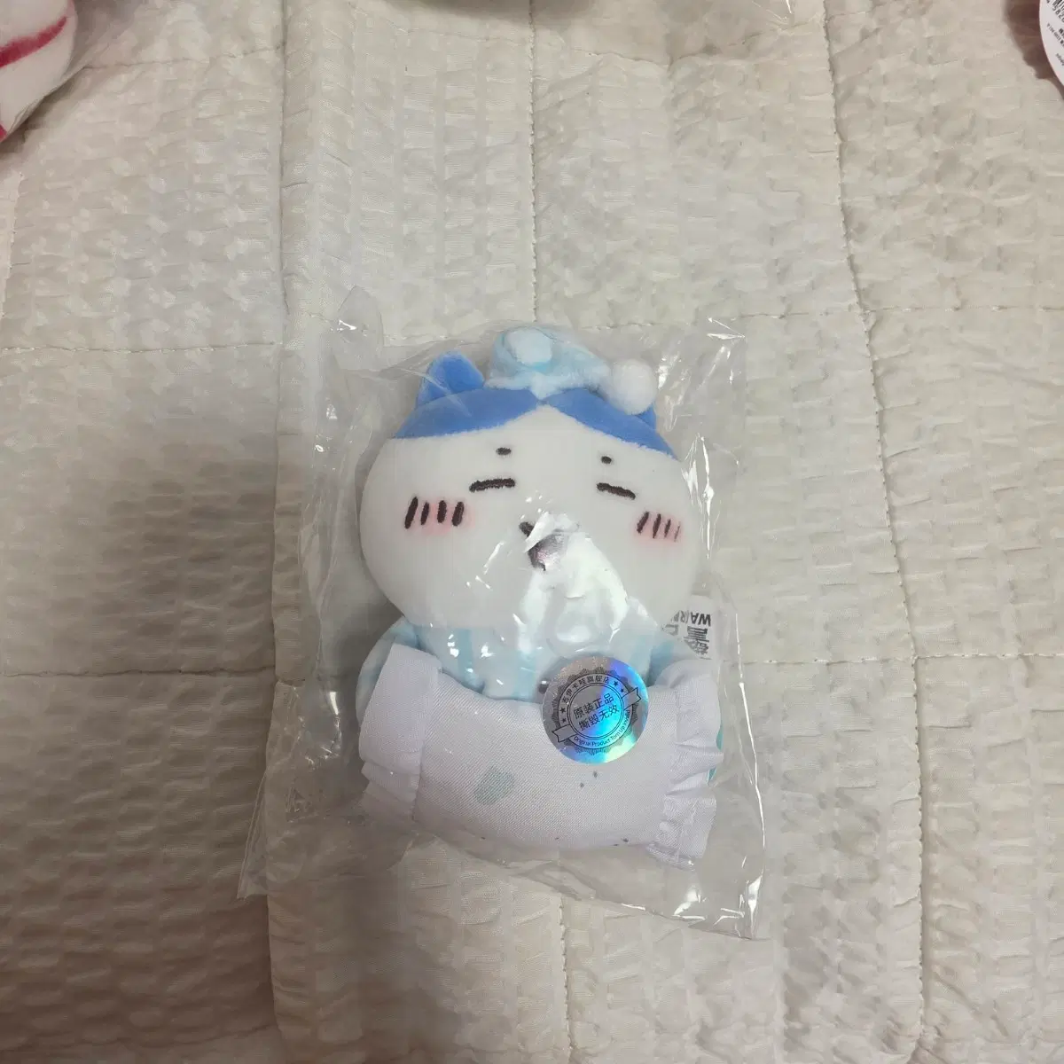 (새 상품) 하치와레 데스크탑 마스코트 오야스미 파자마 잠옷 네무이야