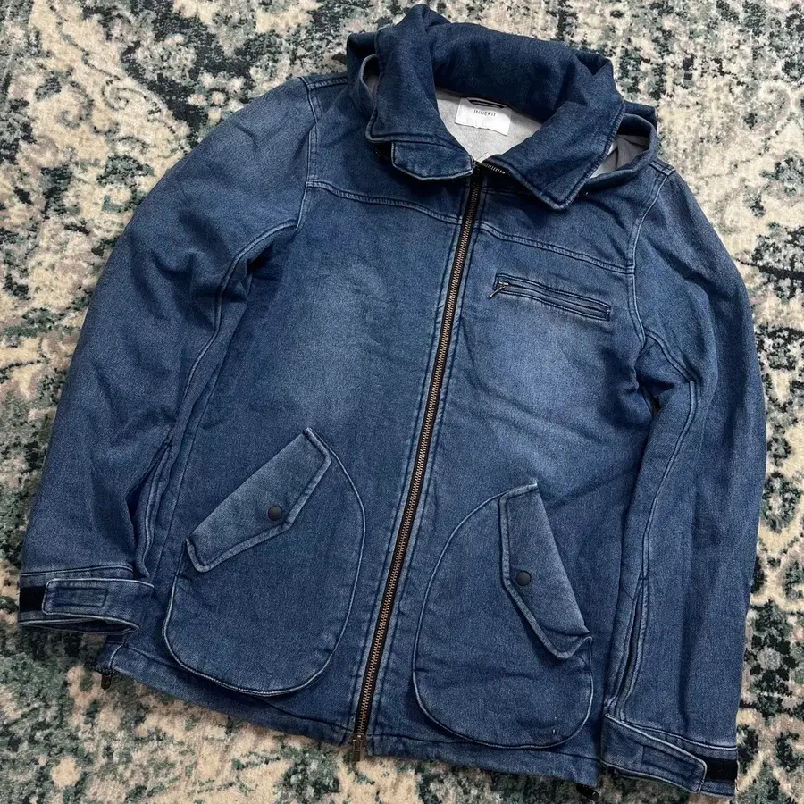 Inherit Washed Denim 인헤릿 디님 후드 자켓 M