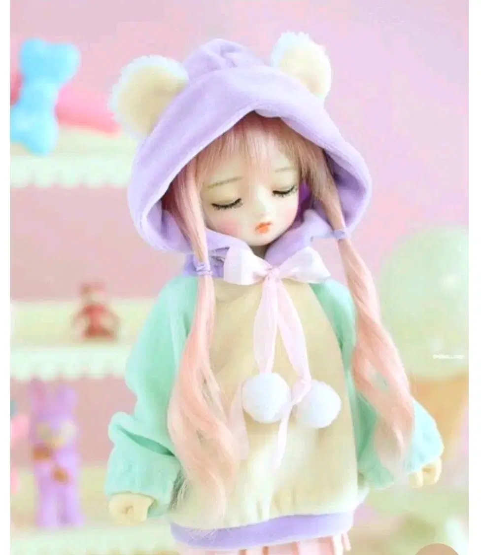 곰돌이 후드티 품절템 구관 옷 물품 구체관절인형 옷 usd 26cm