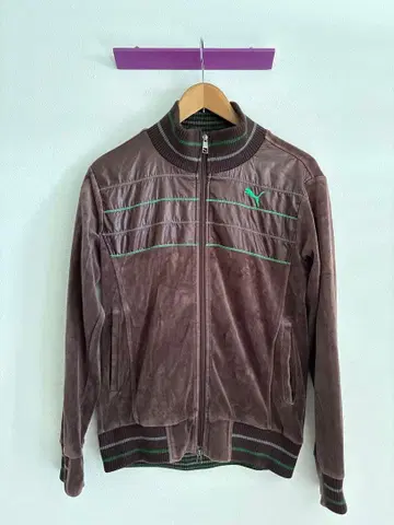 Puma 브라운 저지 셋업 S 사이즈