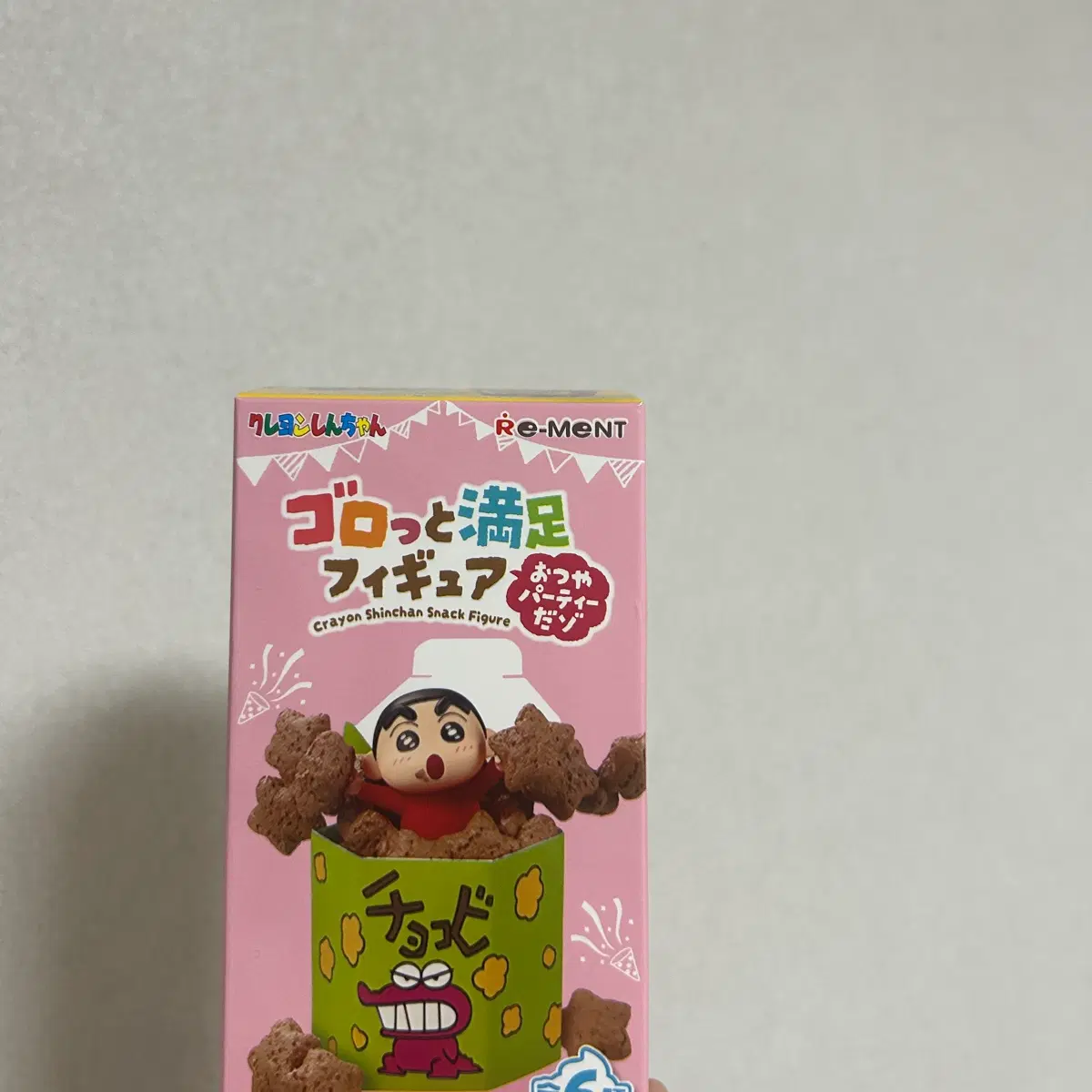 리멘트 크레용 신짱 스낵파티 피규어 미개봉