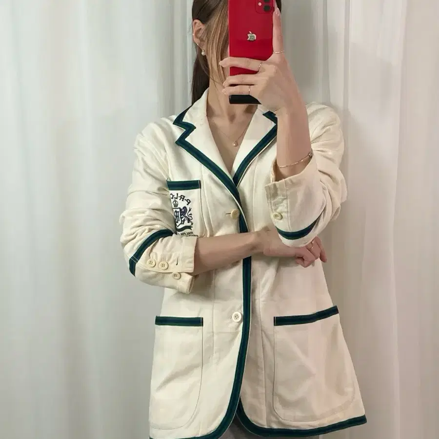 한정판 폴로 와펜 자켓
