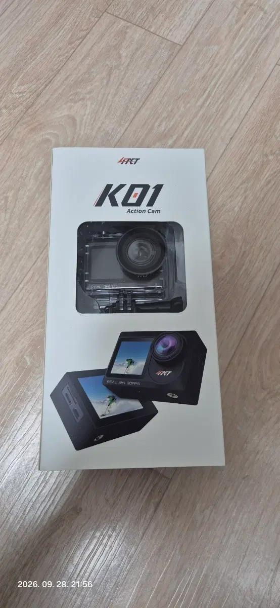 포팩트 k01 4k 액션캠 팝니다