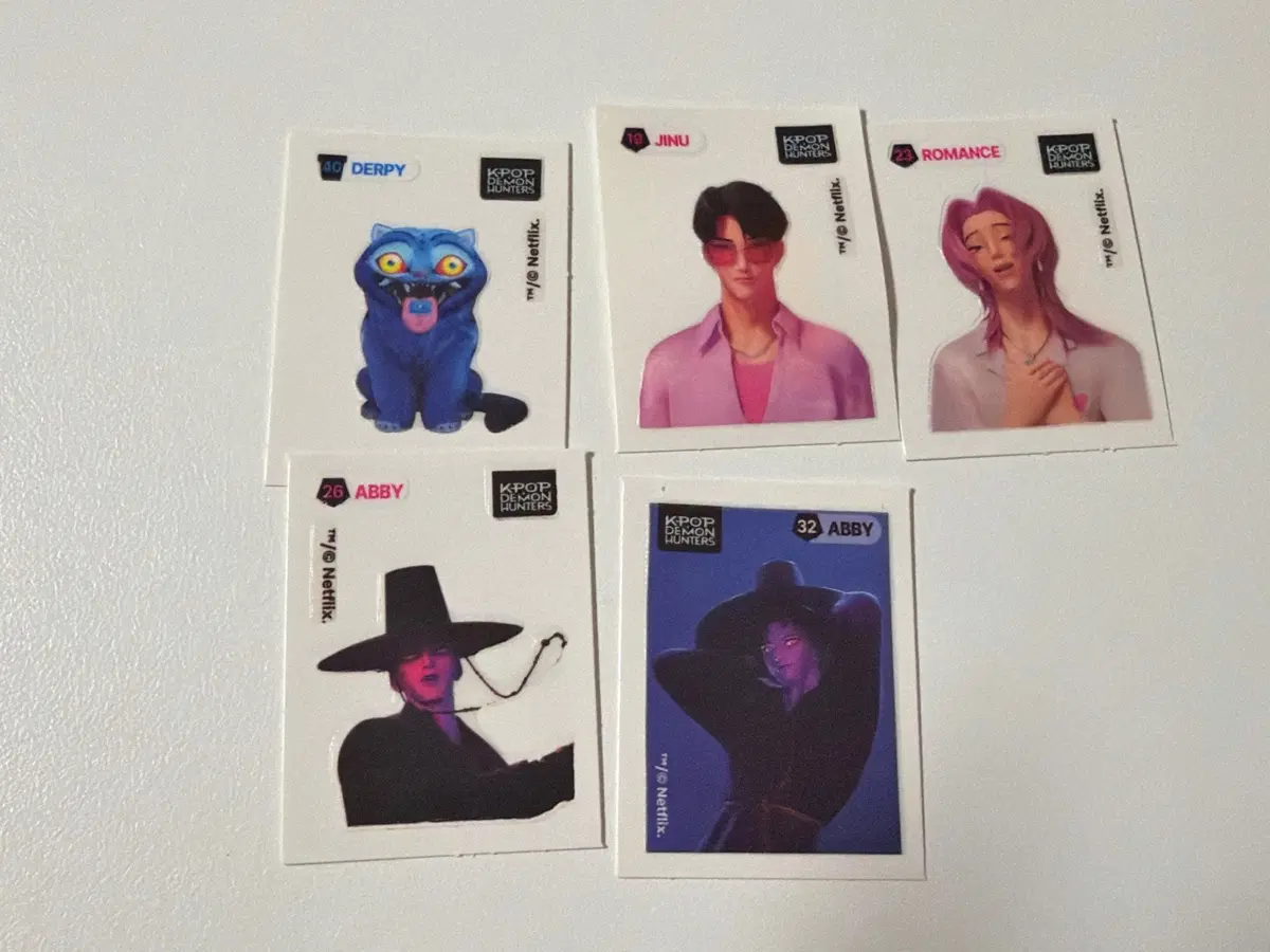 케이팝데몬헌터스 띠부씰 띠부띠부씰 일괄