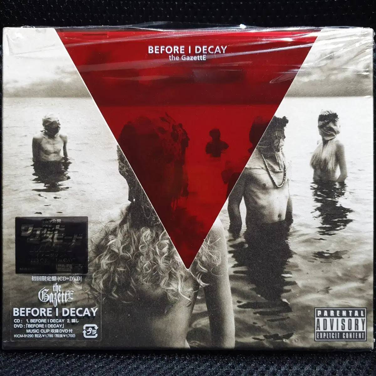 The GazettE BEFORE I DECAY CD+DVD 초회한정