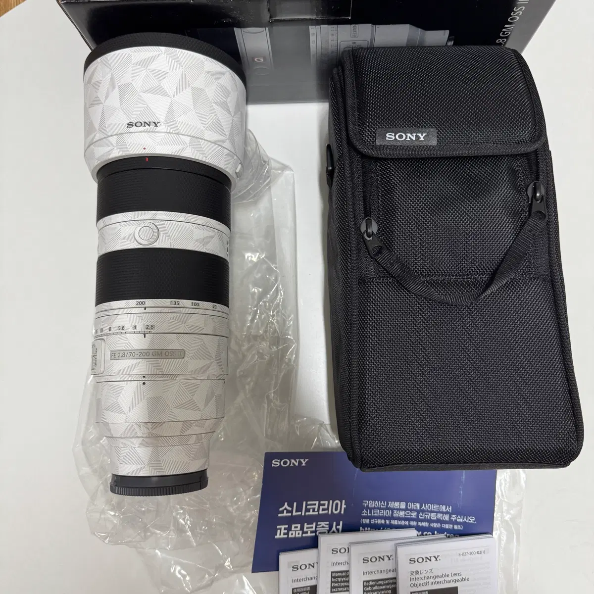 소니 fe 70-200gm2 금령2 민트급 렌즈 판매합니다 70200gm2 교환 가능