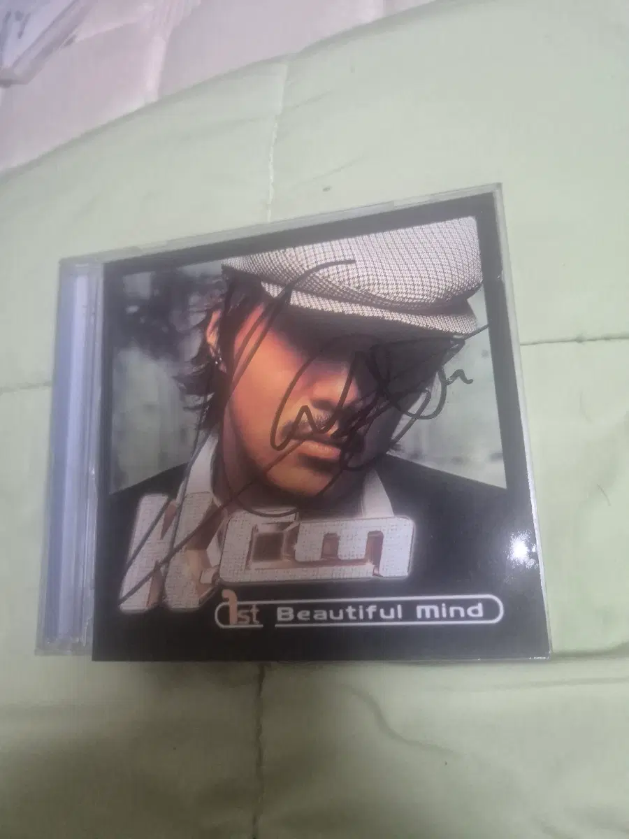 KCM 1집 음반시디 사인반