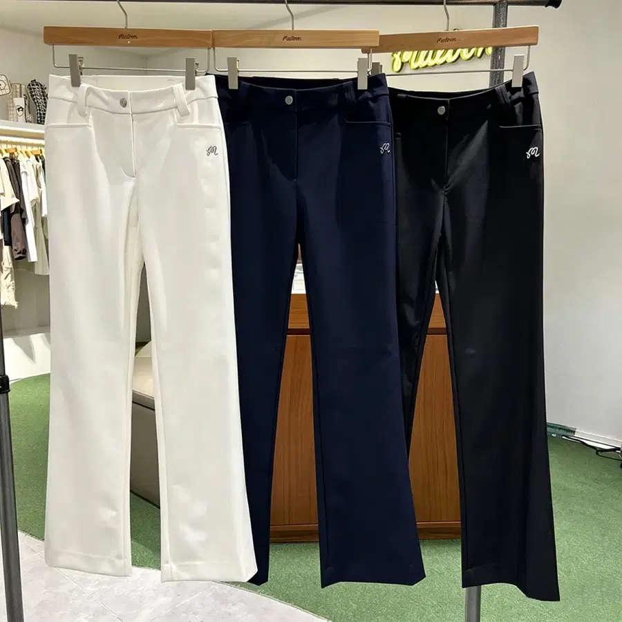 말본 여성 바지 팬츠 3칼라