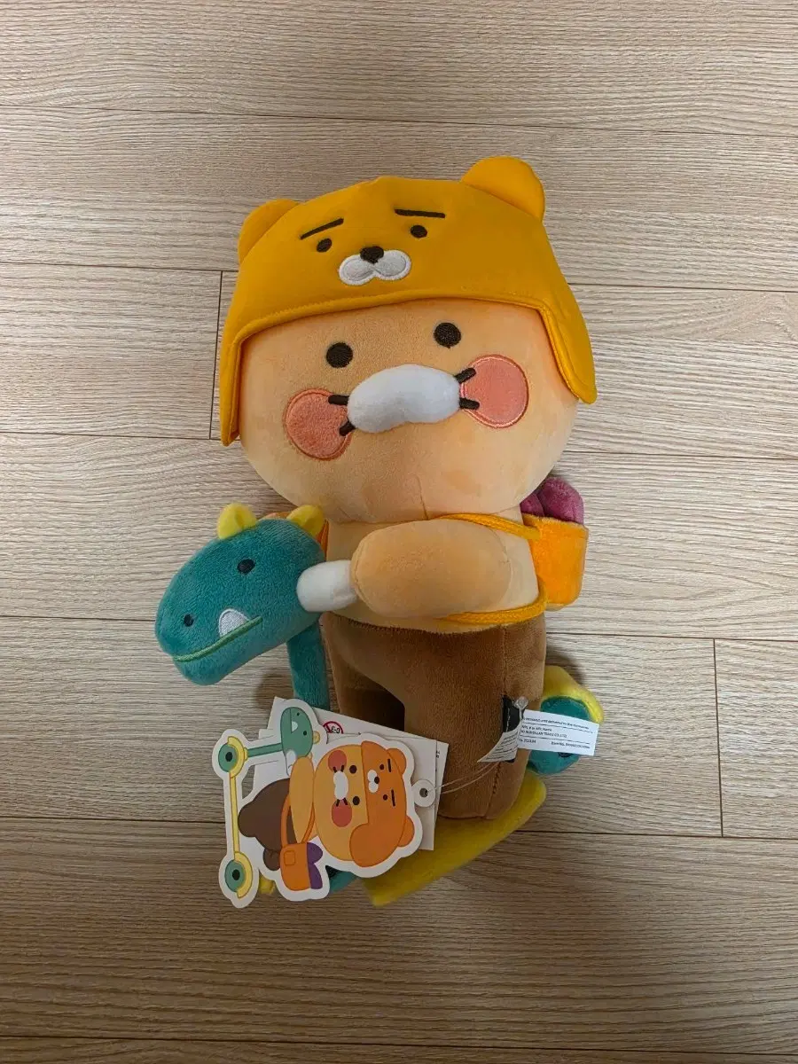 아기 춘식이 자전거 타는 인형