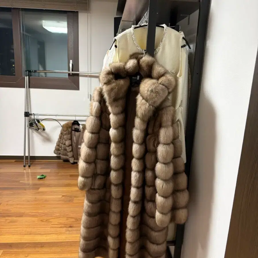 벨라수 롱 세이블 코트 라벤더색상 or토르토라