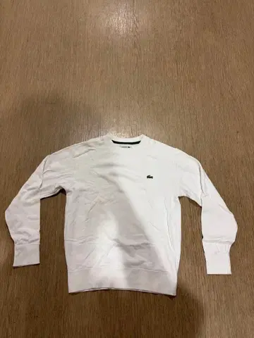 LACOSTE 크루넥 트레이닝복 화이트