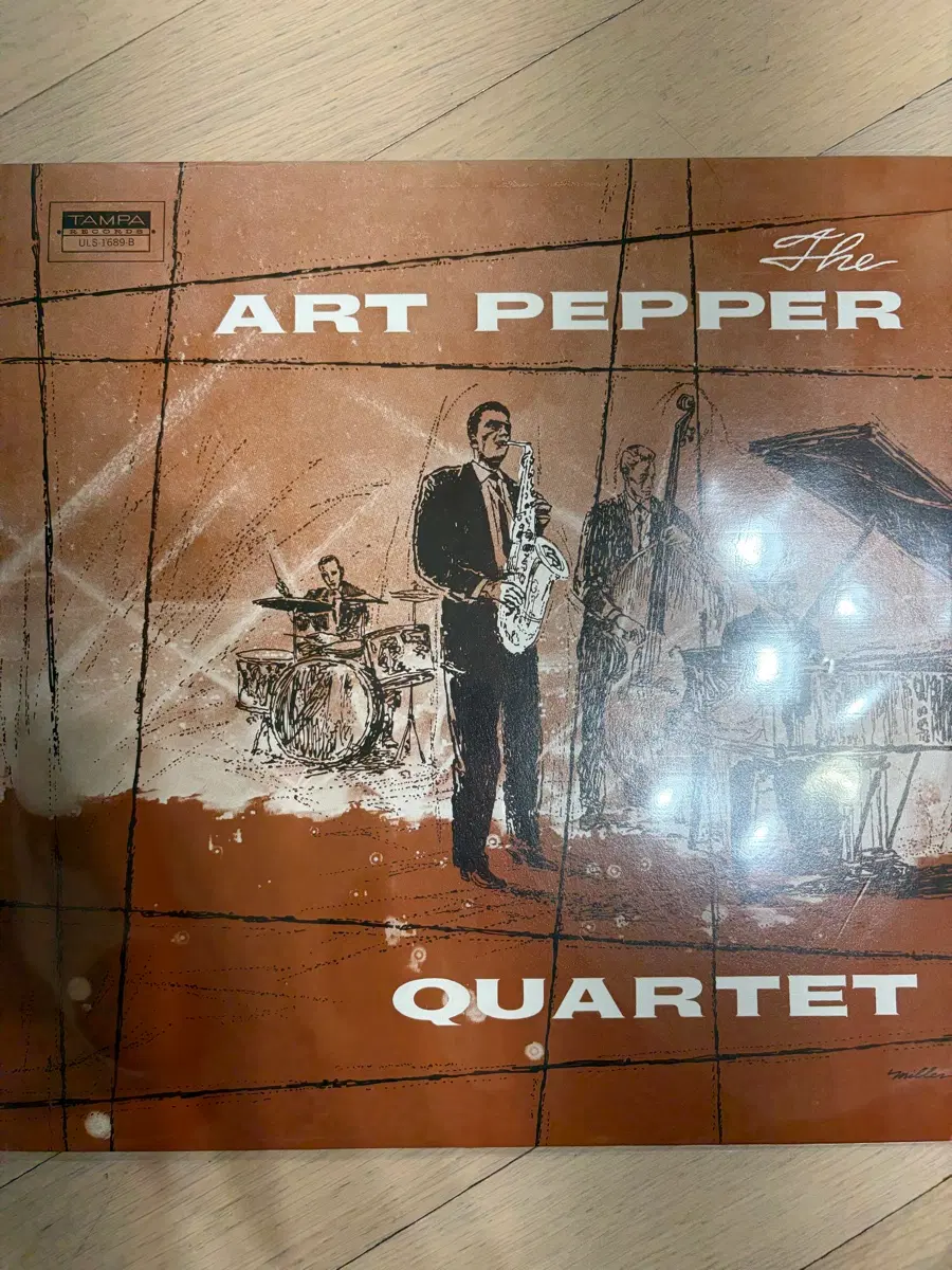 [재즈 LP] 아트 페퍼 - The Art Pepper Quartet (일본 Baybridge 모노반 / NM / NM-)