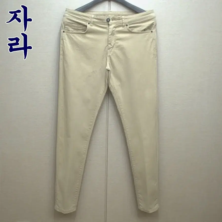 0682-자라(31)춘추 남성 슬림핏 스판 면바지/바이셀