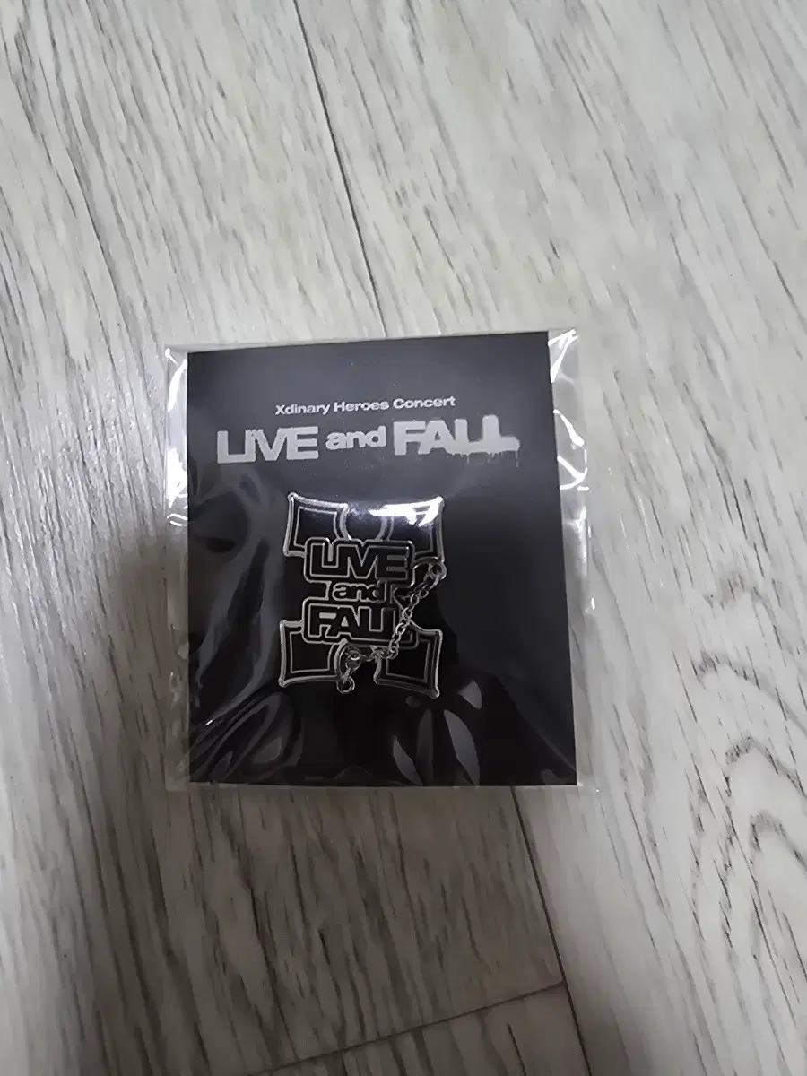 엑디즈 엑스디너리히어롲 live and fall 콘서트 뱃지