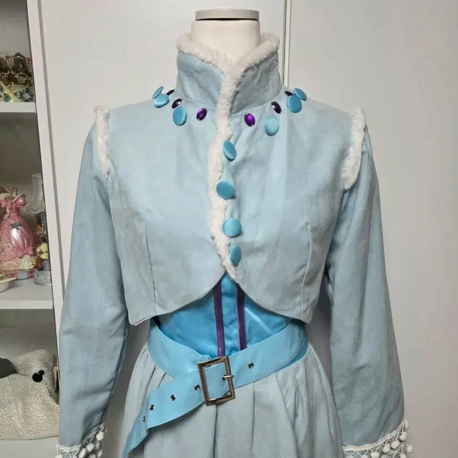 Disney frozen elsa maxi dress 디즈니 겨울왕국 엘사 롱원피스