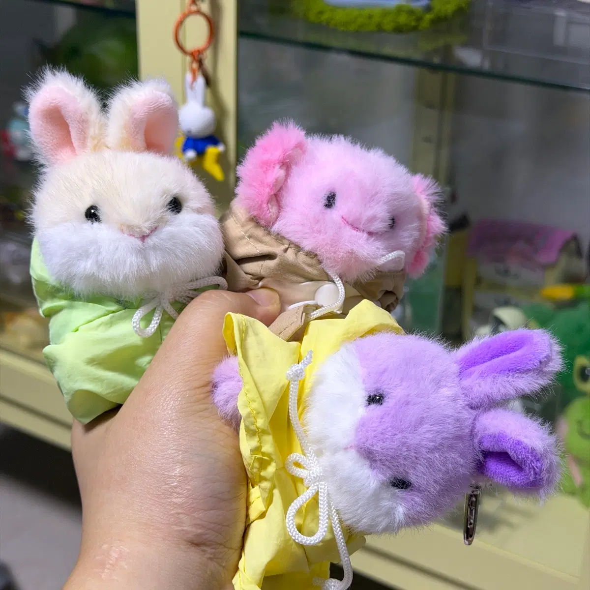 롤리펫 인형 키링 세트