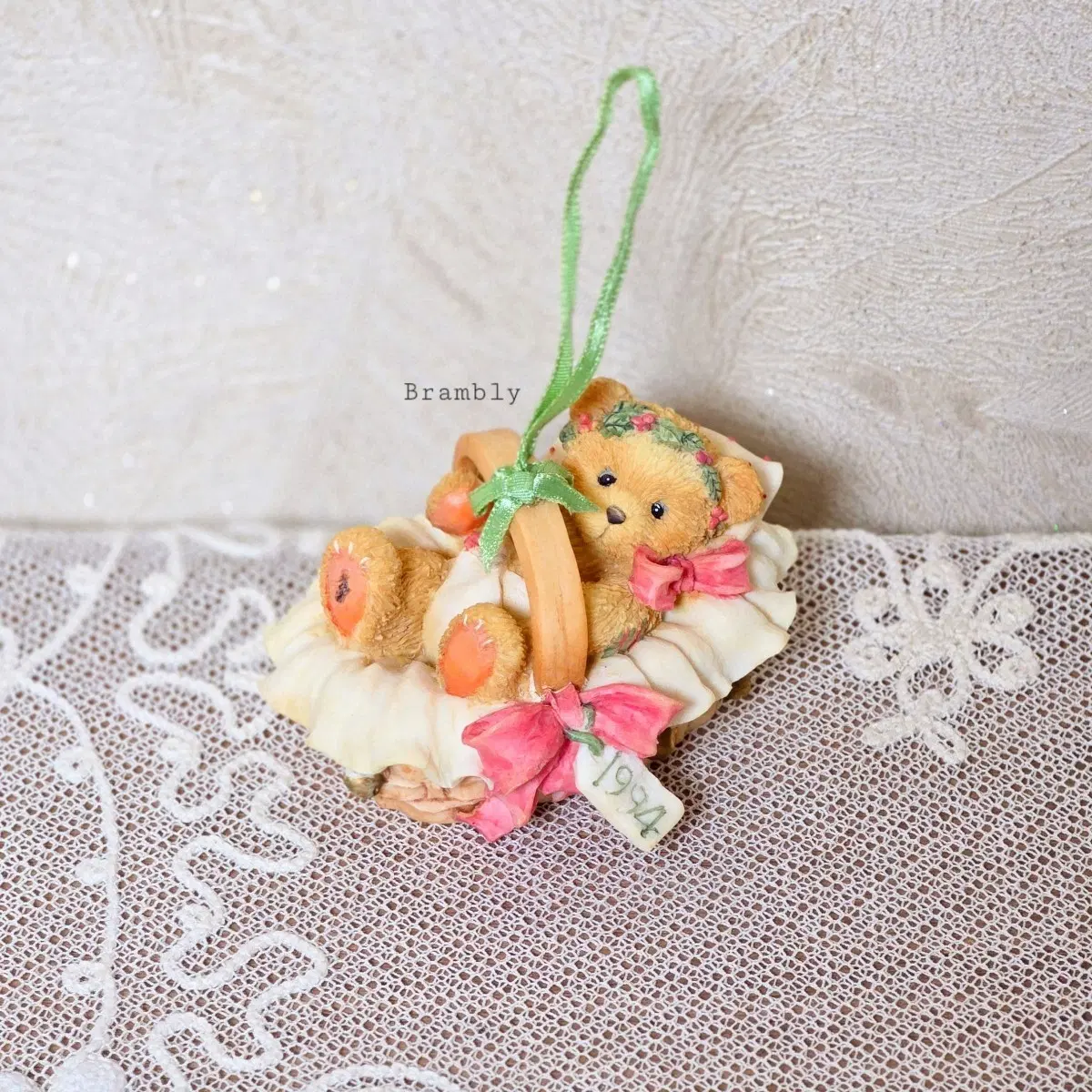Cherished Teddies 체리쉬드 테디즈 빈티지소품 피겨린 테디베어 베이비 크리스마스 오너먼트 곰돌이 장식