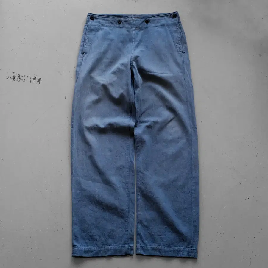 Made In JAPAN 45rpm Indigo Cotton Pants