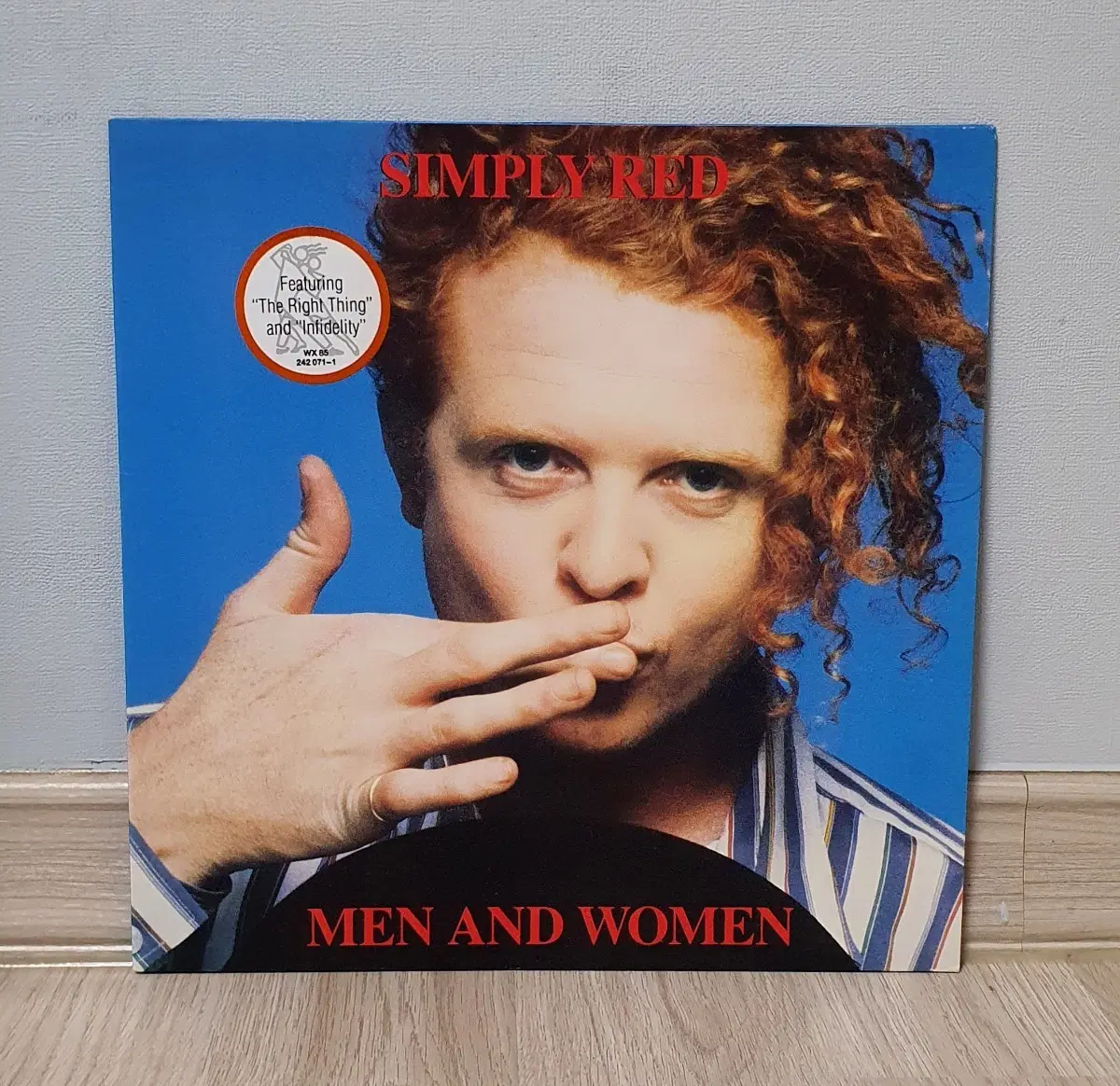 LP ㅡ [귀한음반] SIMPLY RED /  수입명반