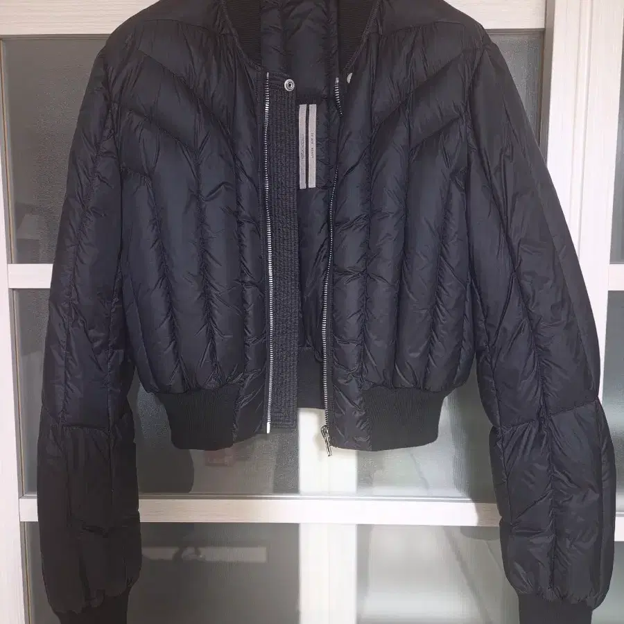 릭오웬스 23fw 크롭 패딩