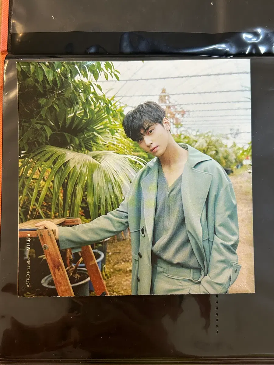 아스트로 차은우 all light 전화해 엽서?가시집?