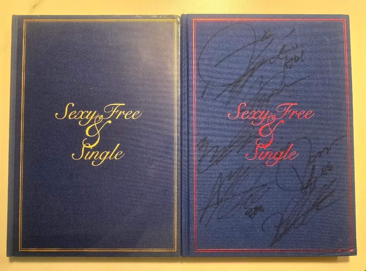 슈퍼주니어 Sexy Free & Single 미개봉 앨범 + 싸인 앨범 CD Super Junior 수퍼 주니어 슈퍼 주니어
