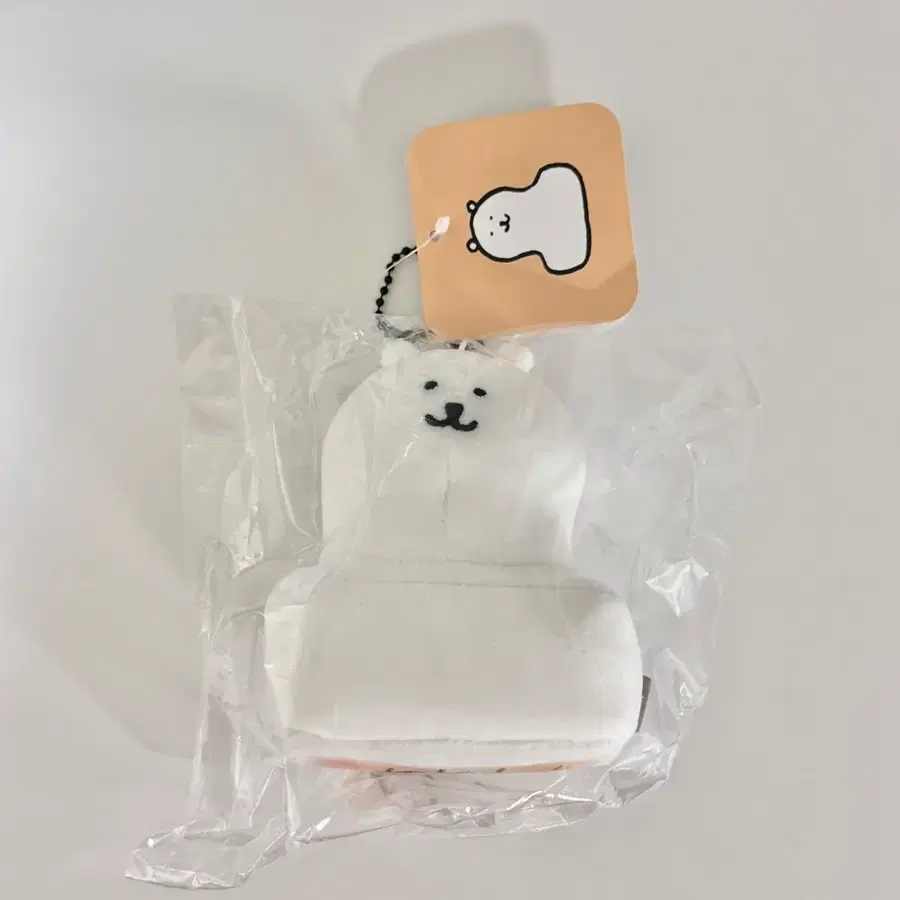 농담곰 키리모찌 인형 키링 떡담곰 모찌곰