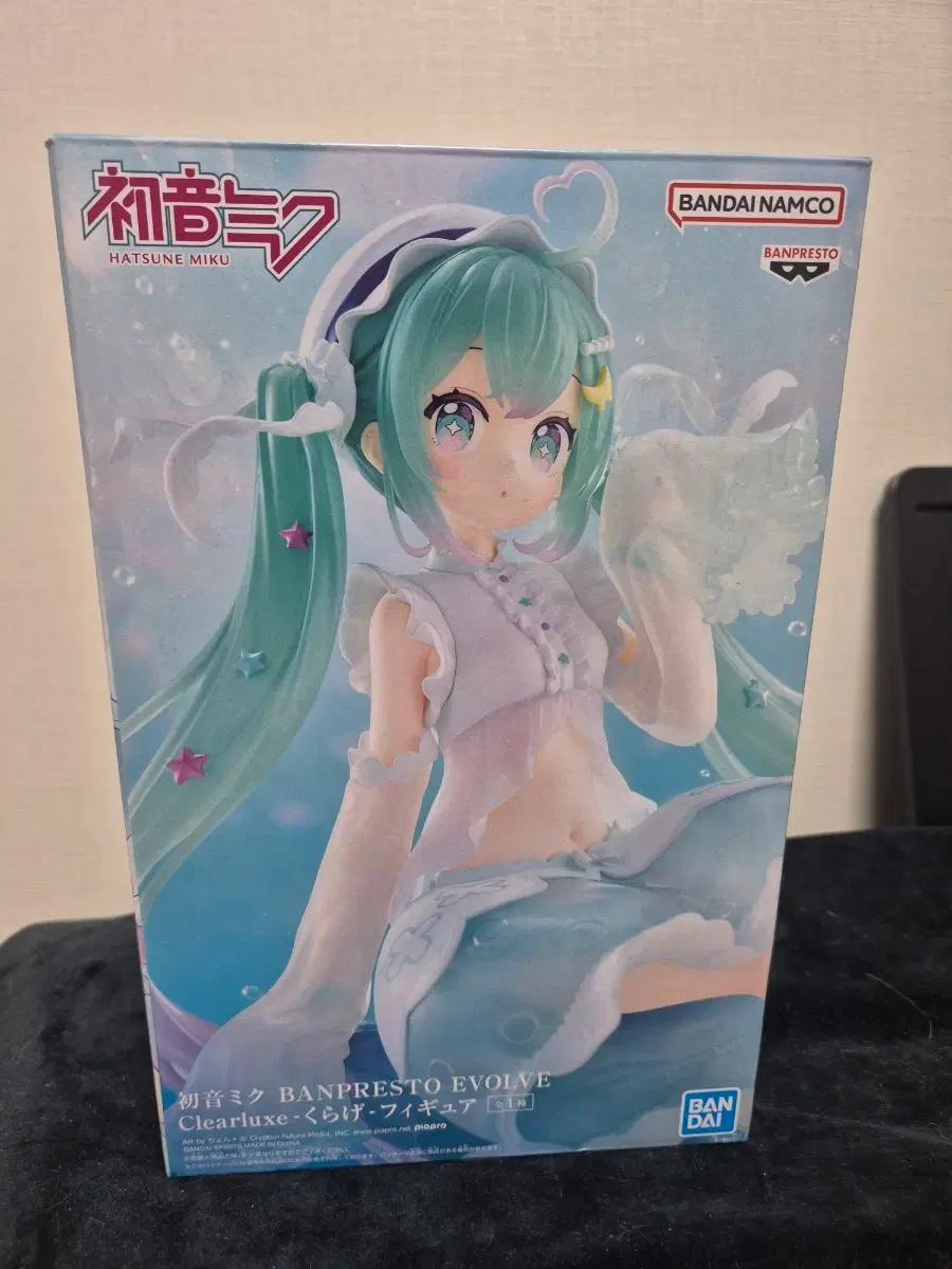 반프레스토 하츠네 미쿠 피규어 BANPRESTO EVOLVE Clearluxe
