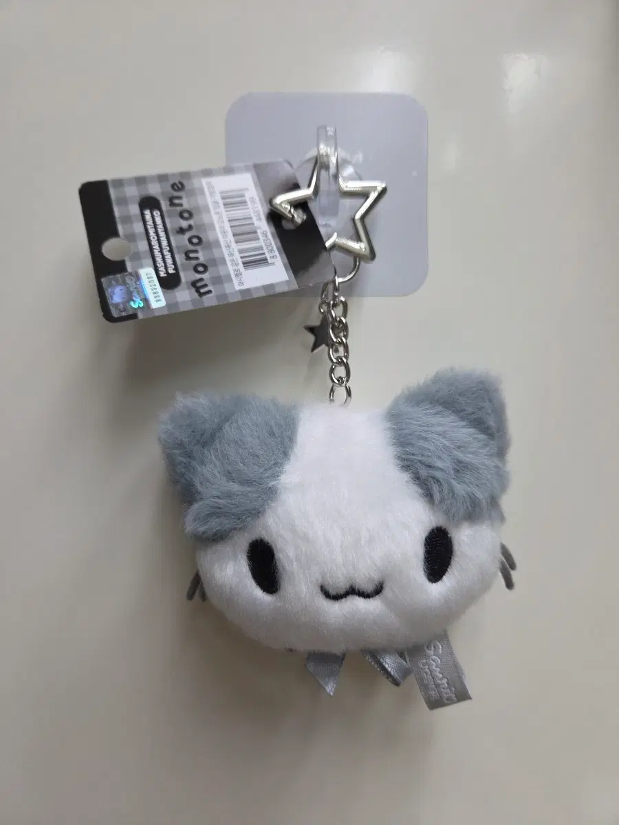 모노톤 산리오 고양이 인형 키링