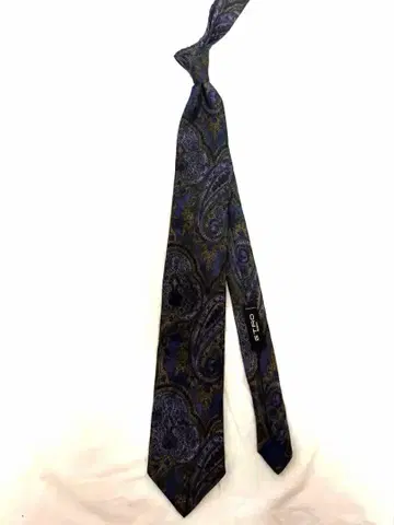 ETRO 페이즐리 무늬 넥타이 이탈리아제