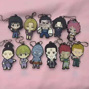 HUNTER x HUNTER 헌터헌터 환영여단 캡슐 러버 마스코트