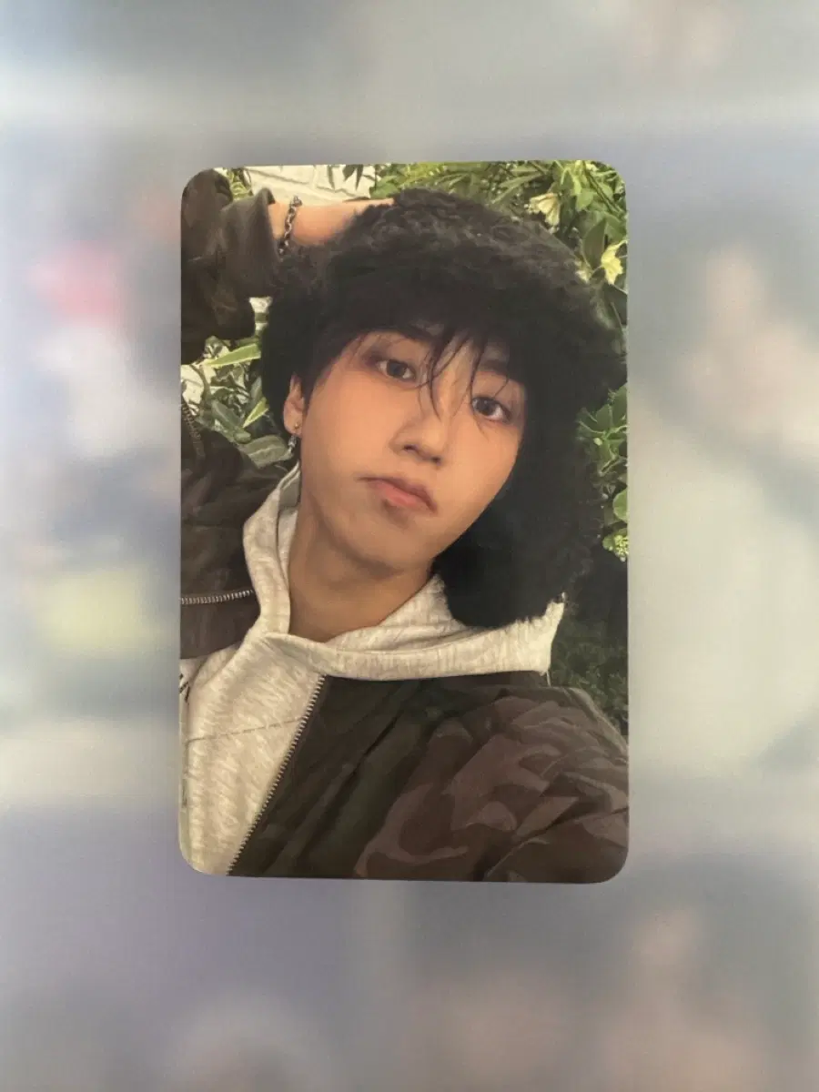 스트레이키즈 한지성 합 럭드 포카