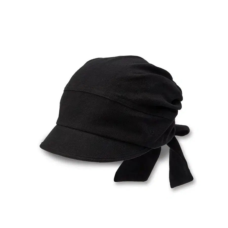 오픈yy LINEN TIE-UP HAT BLACK
