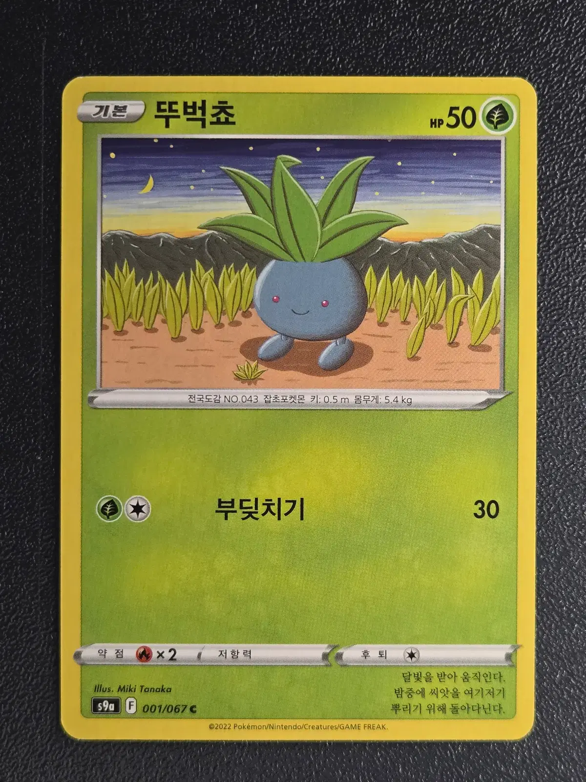 포켓몬카드 뚜벅쵸 S9a 001/067 C_1