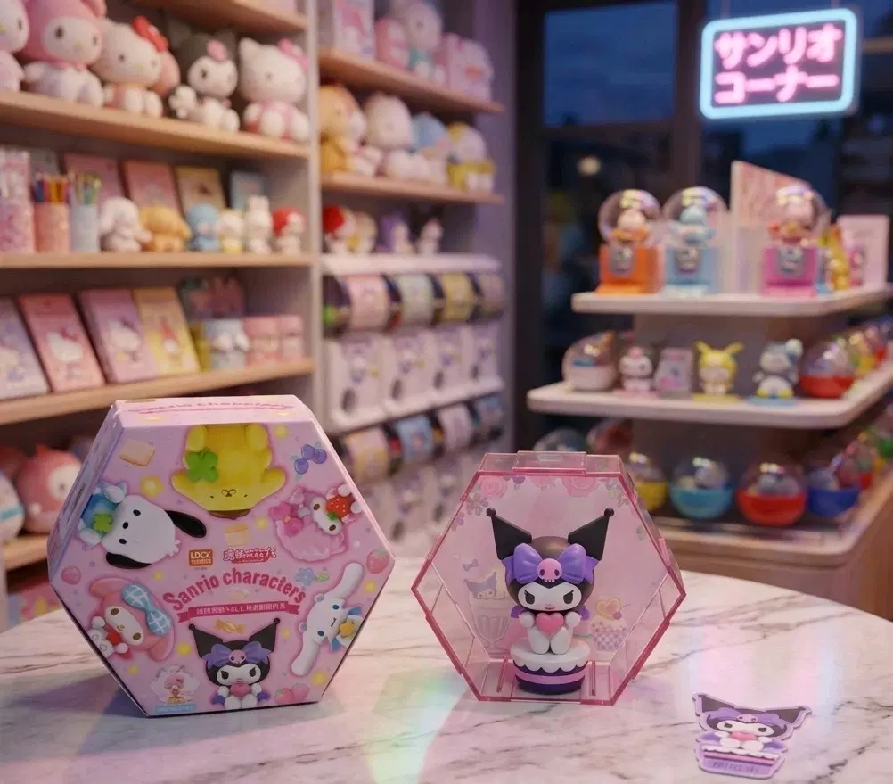 산리오 정원 디저트 타임 쿠로미 피규어