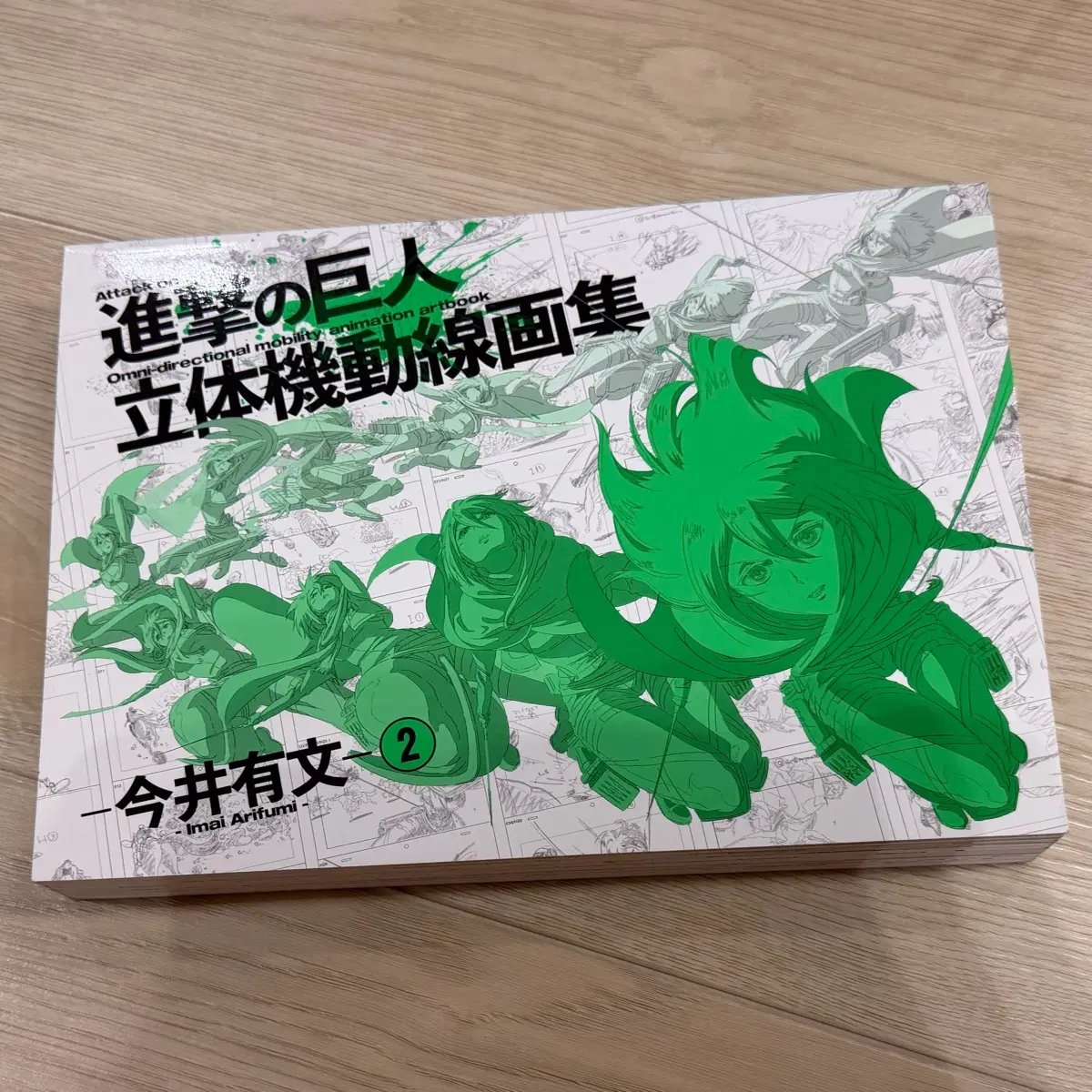진격의 거인 입체기동선화집 2권