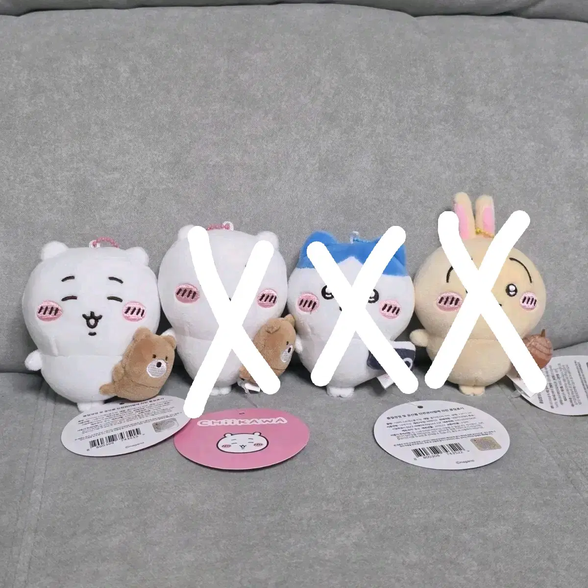 먼작귀 치이카와 스트레스볼 키링(치이카와)